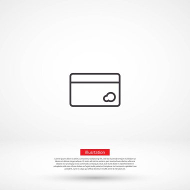 vektör simgesi 10 eps dizayn düz illüstrasyon