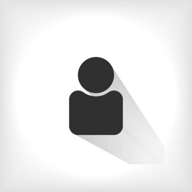 Gölgeli bu stildeki en iyi vektör grafikleri. Bu simge işiniz için uygundur.