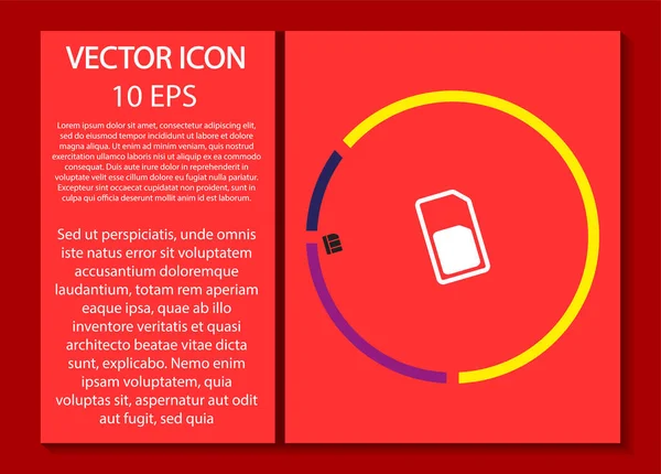 Vektör simgesi tasarımı 10 eps illüstrasyon düz tasarımı