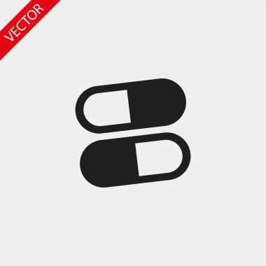 Kırmızı metin vektör simgesi 10 eps tasarım illüstrasyonu