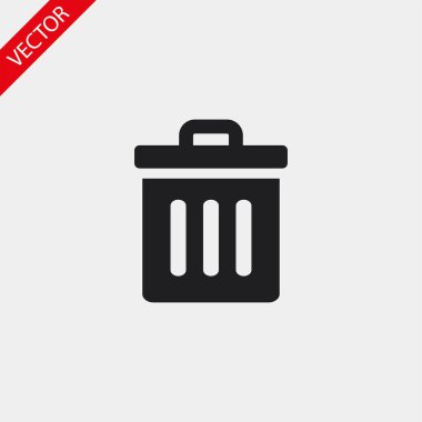 Kırmızı metin vektör simgesi 10 eps tasarım illüstrasyonu