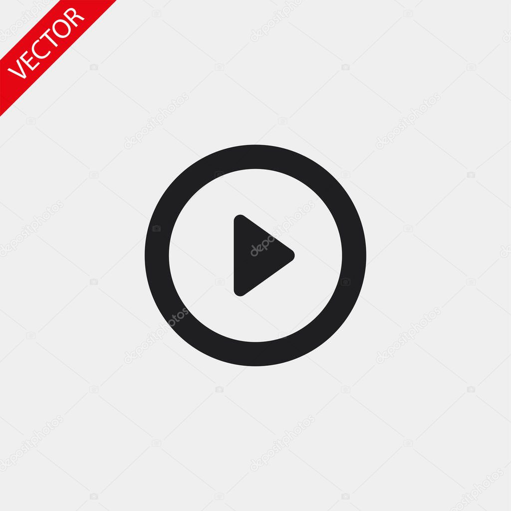 Red text vector icon 10 eps design illustration