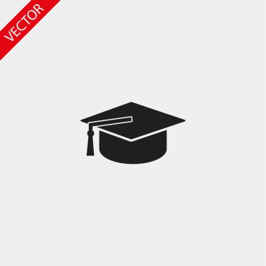 Kırmızı metin vektör simgesi 10 eps tasarım illüstrasyonu