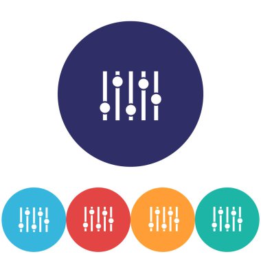 Vektör simgesi 10 eps düz tasarım