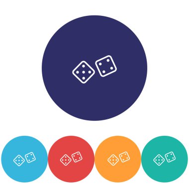 Vektör simgesi 10 eps düz tasarım