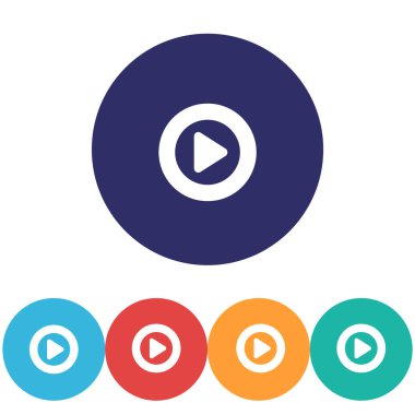 Vektör simgesi 10 eps düz tasarım