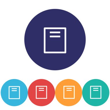 Vektör simgesi 10 eps düz tasarım