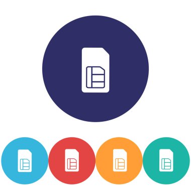 Vektör simgesi 10 eps düz tasarım