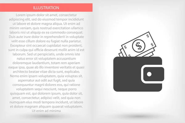 Icono Vectorial Eps Diseño Plano Ilustración — Vector de stock