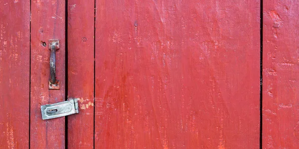 Vecchia Texture Porta Rossa Sfondo — Foto Stock