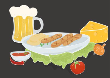 Akşam yemeği Café