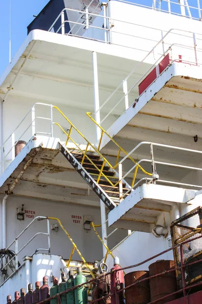 Detail of a big boat — Stock Photo, Image