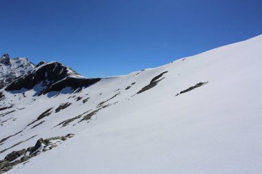Norveç dağlarında hiking