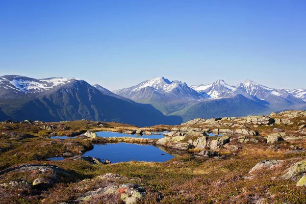 Norveç dağ manzarası — Stok fotoğraf