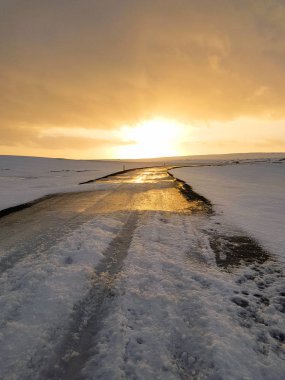 İzlanda kış yolu - Şubat