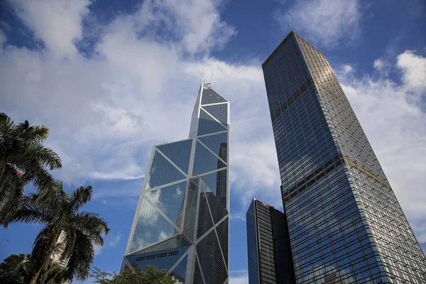 Modern High Rise Office Building Hong Kong — Stock Photo, Image