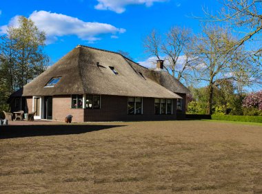 Giethoorn, Hollanda - Güzel evler ve bahçıvanlık şehri Venedik olarak bilinir