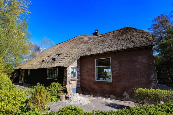 Jemné Země Pohled Giethoorn Nizozemsko — Stock fotografie