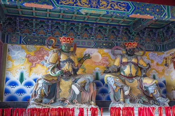 Chrám Hory Tainmen Městě Zhangjiajie Provincie Hunan Čína — Stock fotografie