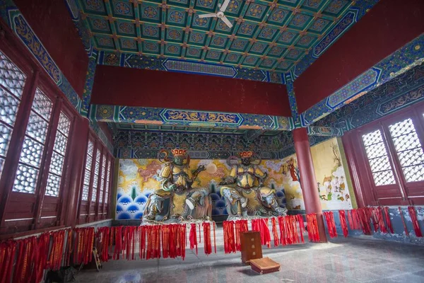 Templo Montanha Tainmen Cidade Zhangjiajie Província Hunan China — Fotografia de Stock