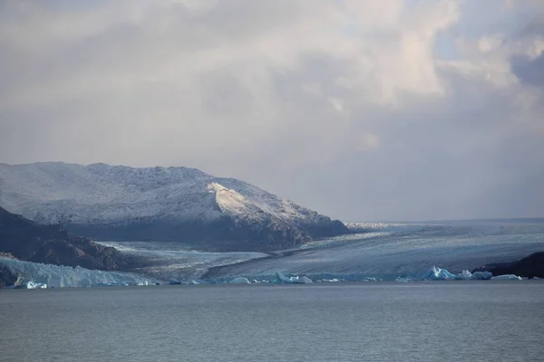 Sightseeing Ros Hielo Cruise Ship Boat Glaciers Upsala Spegazzini Patagonia — 스톡 사진