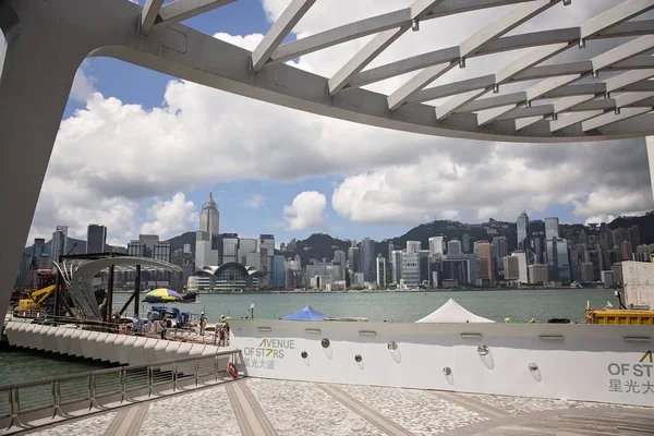 Hong Kong China Asia July 2018 Beautiful Hong Kong Harbor — Stock Photo, Image