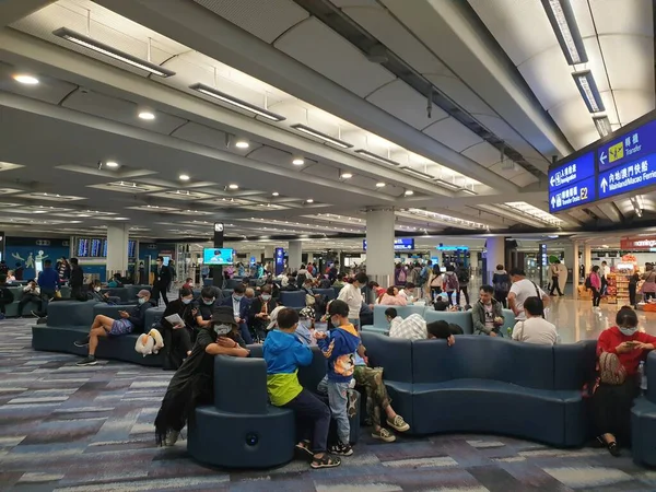 2020 Guangzhou China Guangzhou Airport Coronavirus Disease Covid — Stockfoto