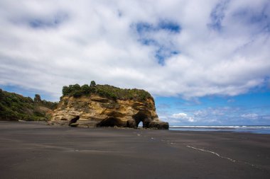 Ağaç kardeşler ve fil kaya plajı, Kuzey Adası, Yeni Zelanda