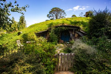 Hobbiton, Yüzüklerin Efendisi Film Seti Filmler, Auenland, Yeni Zelanda