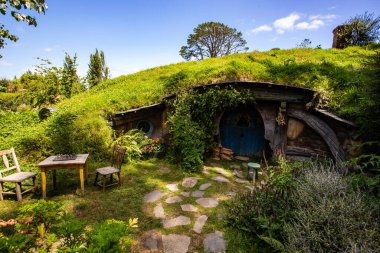 Hobbiton, Yüzüklerin Efendisi Film Seti Filmler, Auenland, Yeni Zelanda