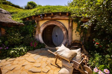 Hobbiton, Yüzüklerin Efendisi Film Seti Filmler, Auenland, Yeni Zelanda