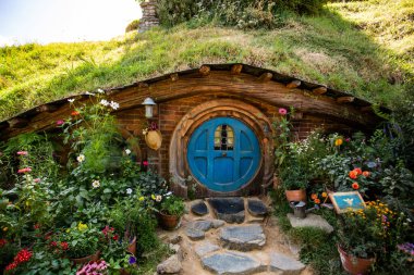 Hobbiton, Yüzüklerin Efendisi Film Seti Filmler, Auenland, Yeni Zelanda