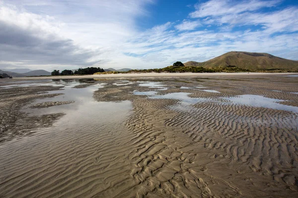 Tide Beach New Zealand — Stock Photo, Image