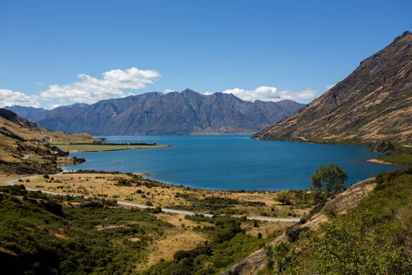 Озеро Хавеа Южном Острове Новой Зеландии — стоковое фото