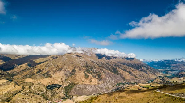 Vista Paisaje Rural Montaña Nueva Zelanda —  Fotos de Stock