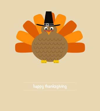 şirin Şükran günü hindisi