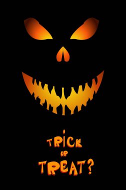 Korkunç cadılar bayramı kafatası