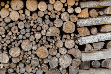 Yakacak odun hazır doğranmış