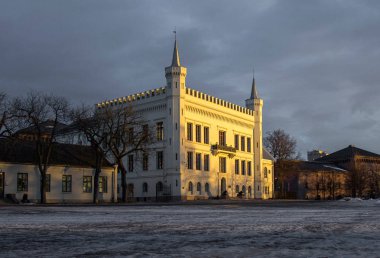 gün batımında Kalesi