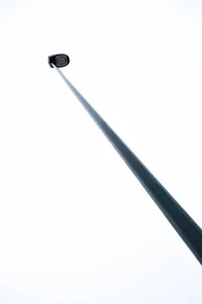 Pólo da lâmpada e céu — Fotografia de Stock