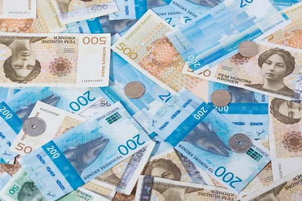 Krone banknotlar. Norveç Kronu Döviz Alım