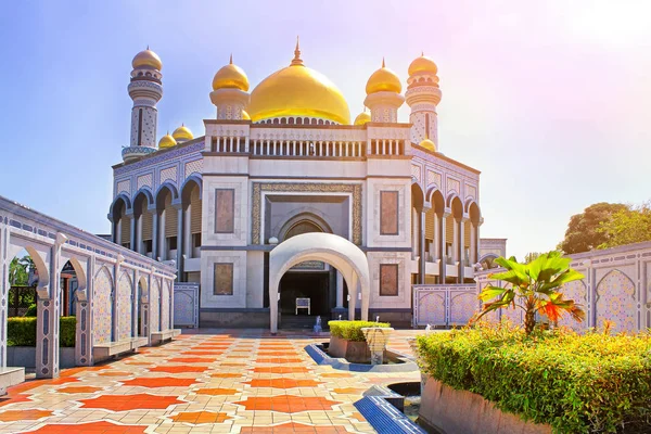 Sultan omar ali saifudding moskee, bandar seri begawan, brunei, — Stockfoto