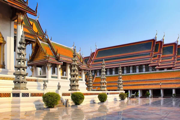 Tempel av den Emerald Buddha, Thailand, Bangkok, Wat Phra Kaew — Stockfoto