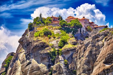 Kutsal Manastırı, Grand Meteoran Meteora Dağları, Thessaly,