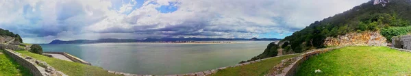 Spanish coastline panorama — Stock Photo, Image