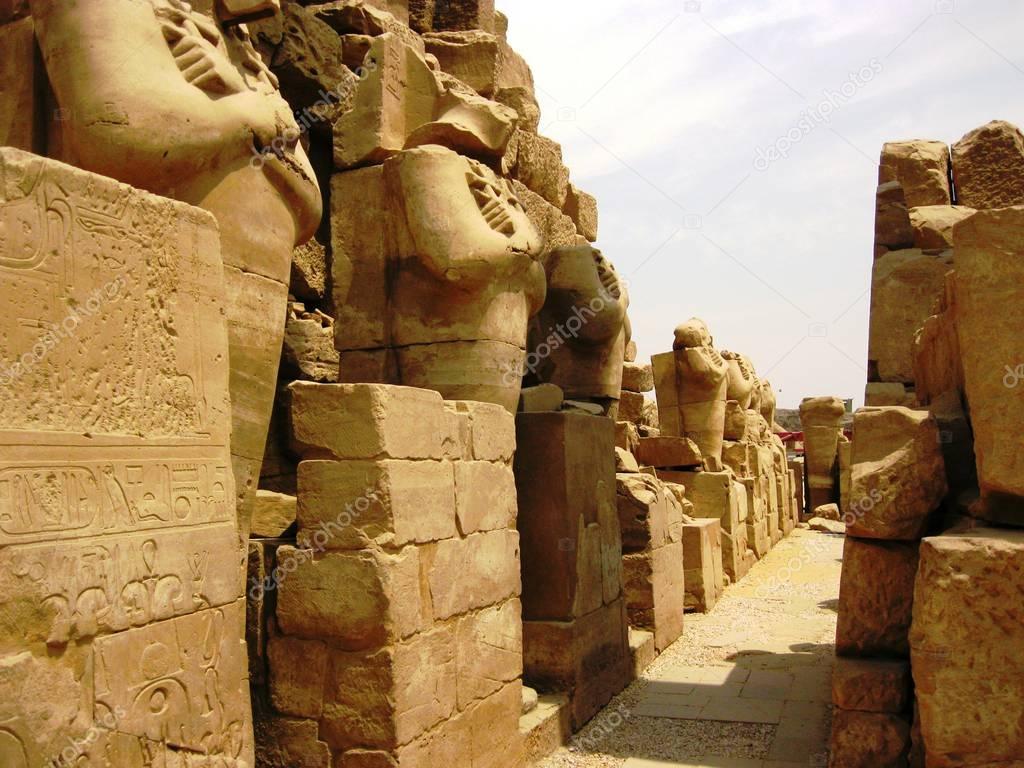 Beautiful photo of sunny Egypt