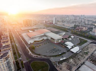 International Exhibition Centre in Kyiv clipart