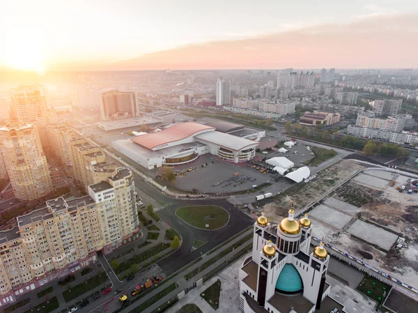 Kiev merkezinde Uluslararası Fuarı
