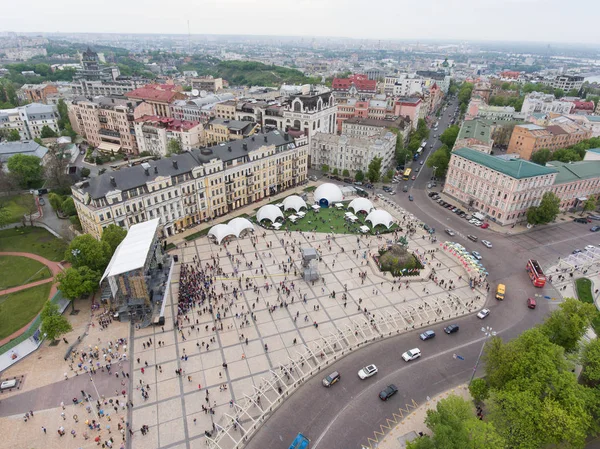 Eurovision song contest  fan zone — Stock Photo, Image