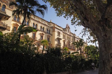 Cephe, tarihi otel, Alfonso XIII Seville (Sevilla), İspanya